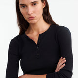 Nili Lotan - KLARISE HENLEY KNIT