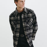 Nili Lotan - TRAVIS WOOL SHIRT JACKET