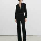 Nili Lotan - BELINO CROPPED WOOL JACKET