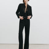 Nili Lotan - ZOLA LACE SILK SHIRT