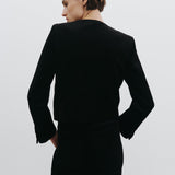 Nili Lotan - PATTI VELVET SHORT JACKET
