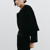 Nili Lotan - PATTI VELVET SHORT JACKET