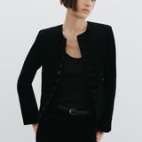 Nili Lotan - PATTI VELVET SHORT JACKET