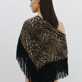 Nili Lotan - SHAWL SILK FRINGED SCARF