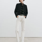 Nili Lotan - HADLEY CROPPED WOOL JACKET