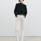 Nili Lotan - HADLEY CROPPED WOOL JACKET