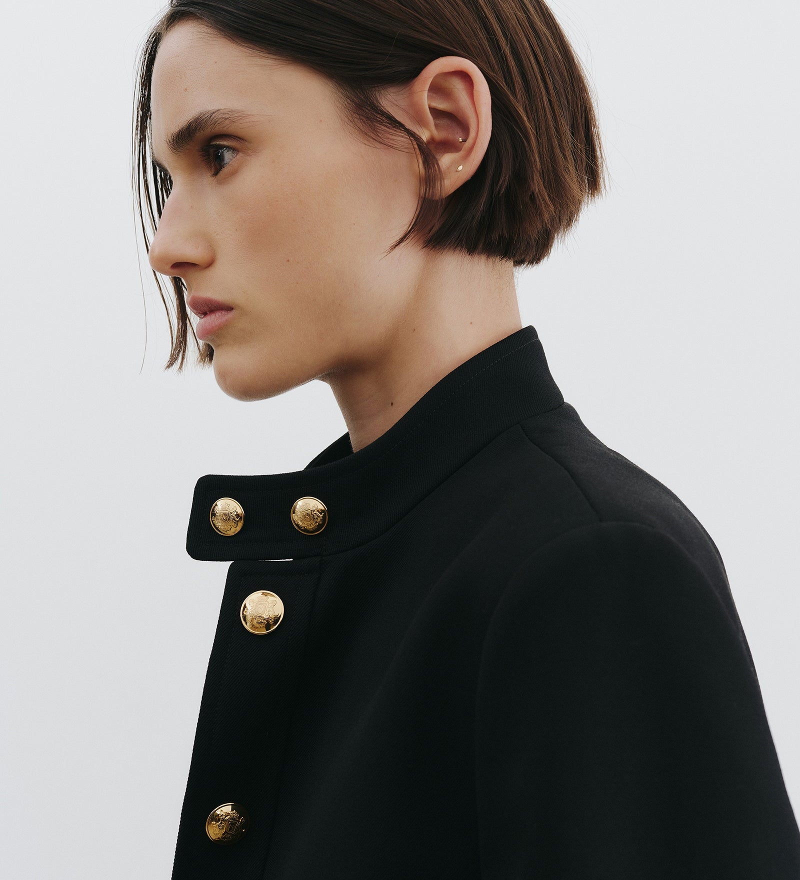 Nili Lotan - HADLEY CROPPED WOOL JACKET