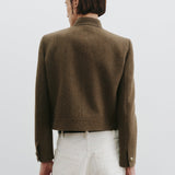 Nili Lotan - HADLEY CROPPED WOOL JACKET