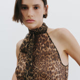 Nili Lotan - ALLA SILK HALTERNECK TOP