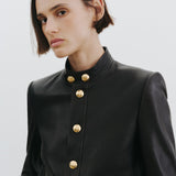 Nili Lotan - HADLEY LEATHER CROPPED JACKET