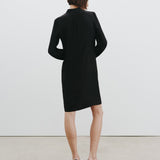 Nili Lotan - VADA TIE NECK SILK DRESS