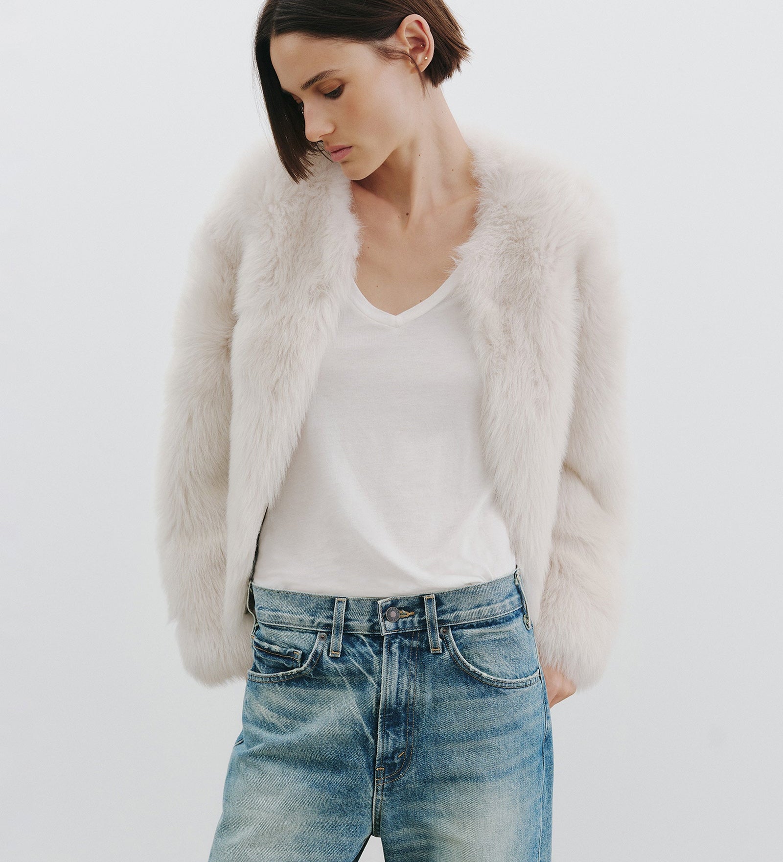 Nili Lotan - ELAN SHEARLING JACKET