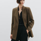 Nili Lotan - WESTON DOUBLE BREASTED WOOL BLAZER