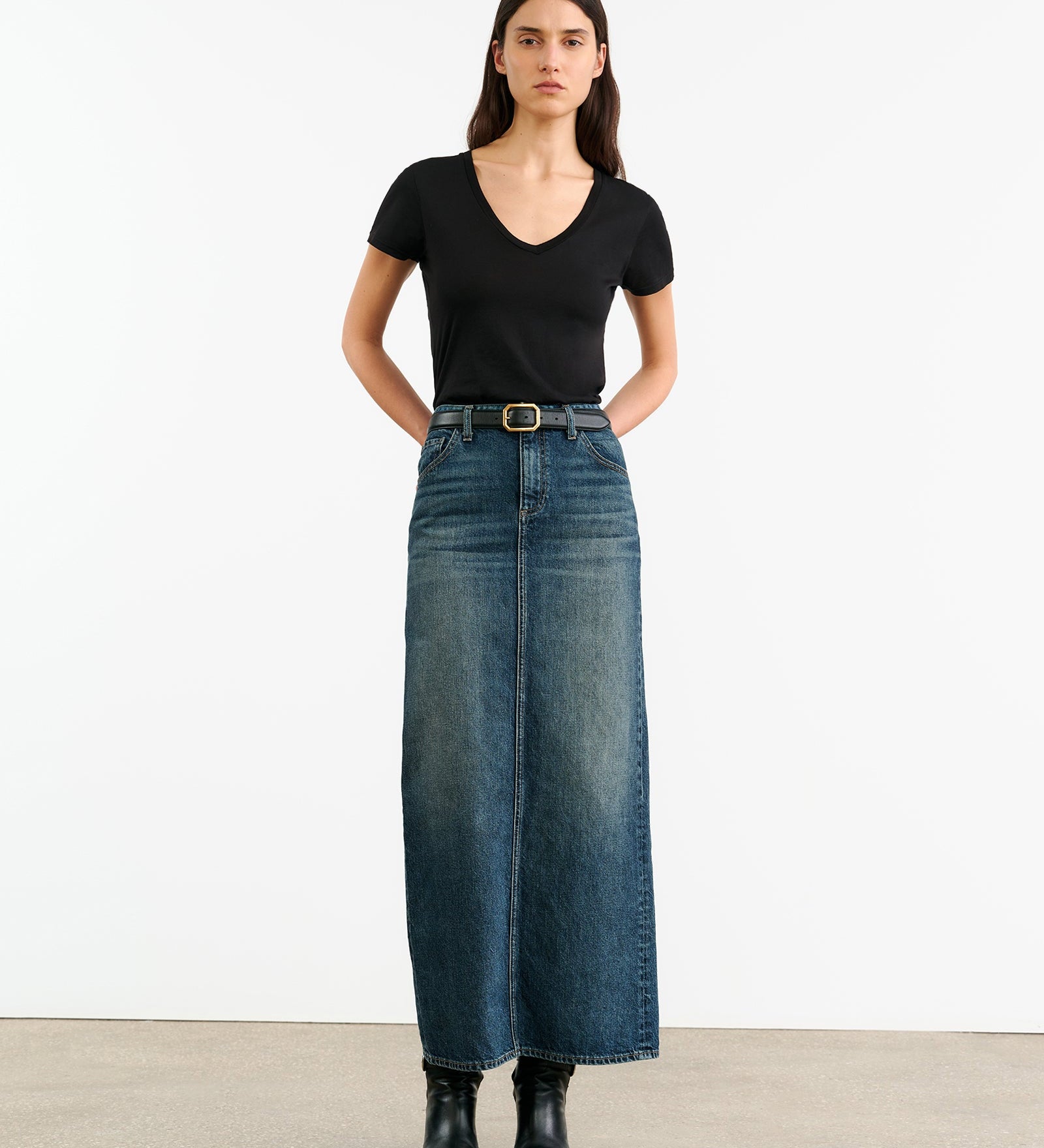 Nili Lotan - OZZY DENIM SKIRT