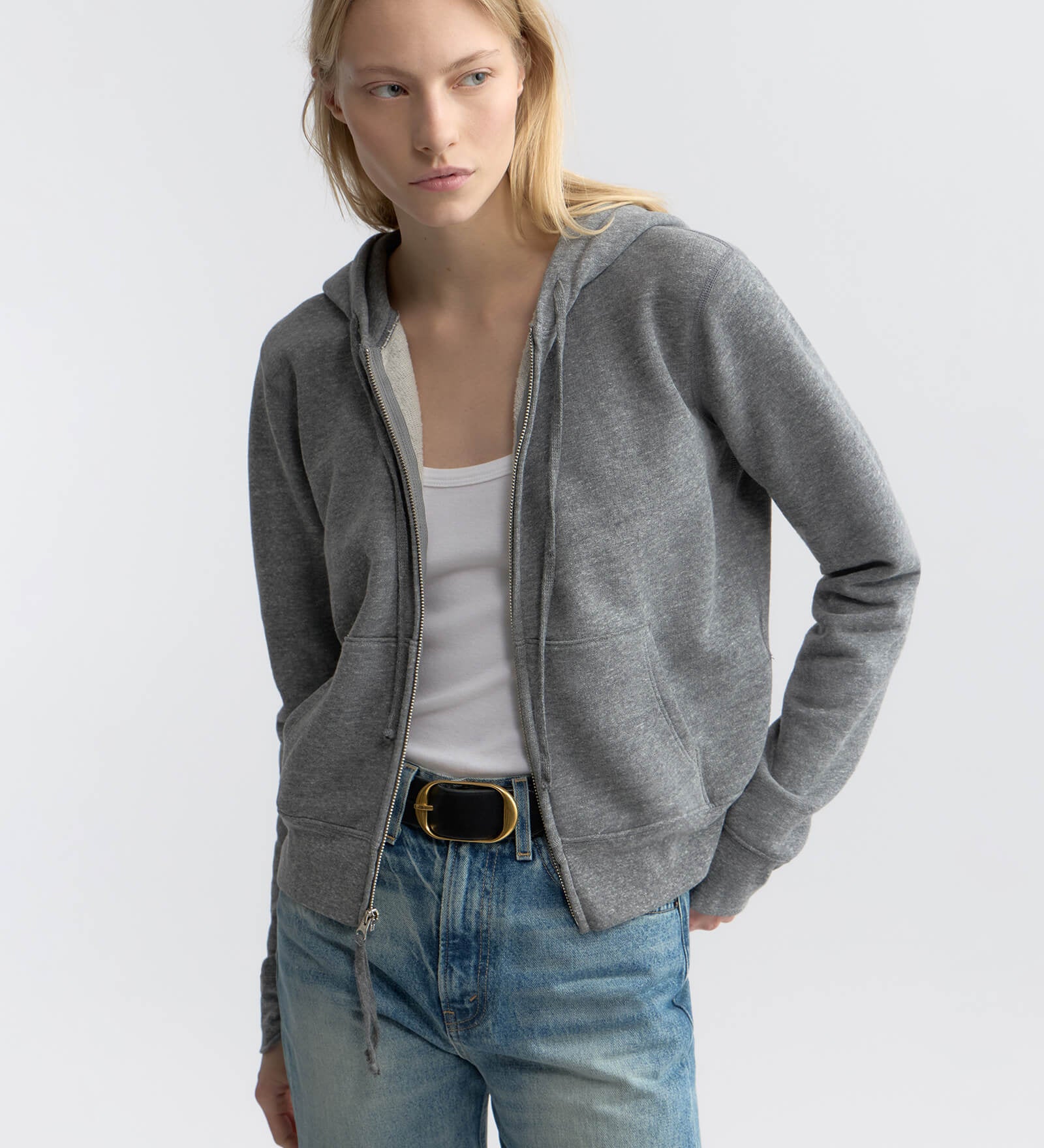 Nili Lotan - CALLIE ZIP UP HOODIE