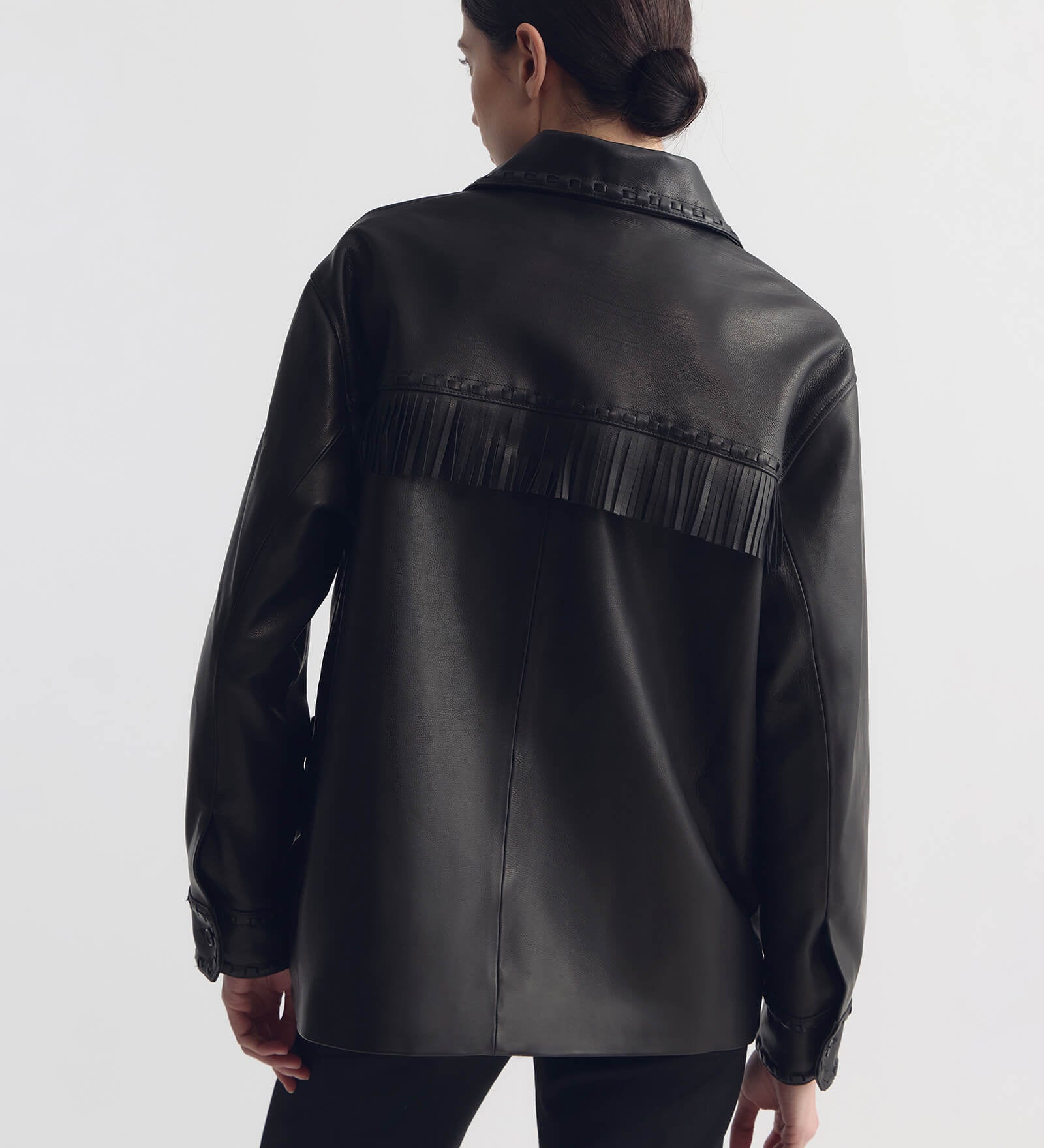 Nili Lotan - GUS FRINGE LEATHER JACKET