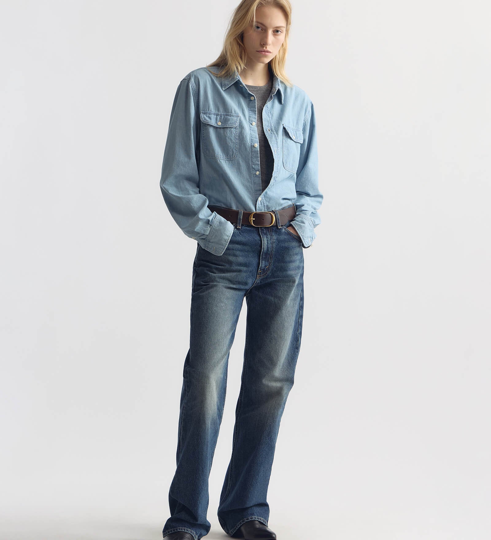 Nili Lotan - DAVINA DENIM SHIRT