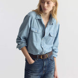 Nili Lotan - DAVINA DENIM SHIRT