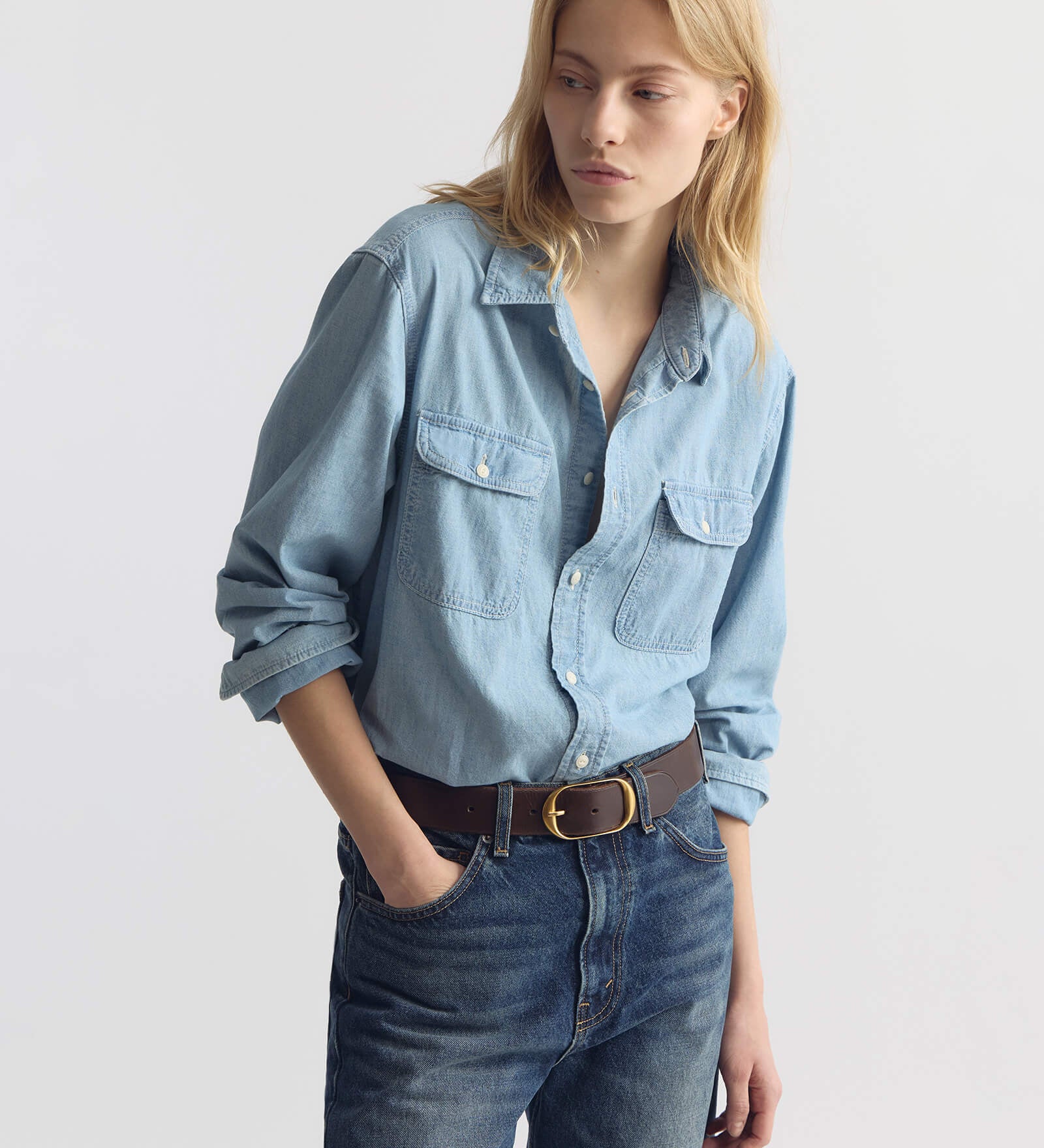 Nili Lotan - DAVINA DENIM SHIRT