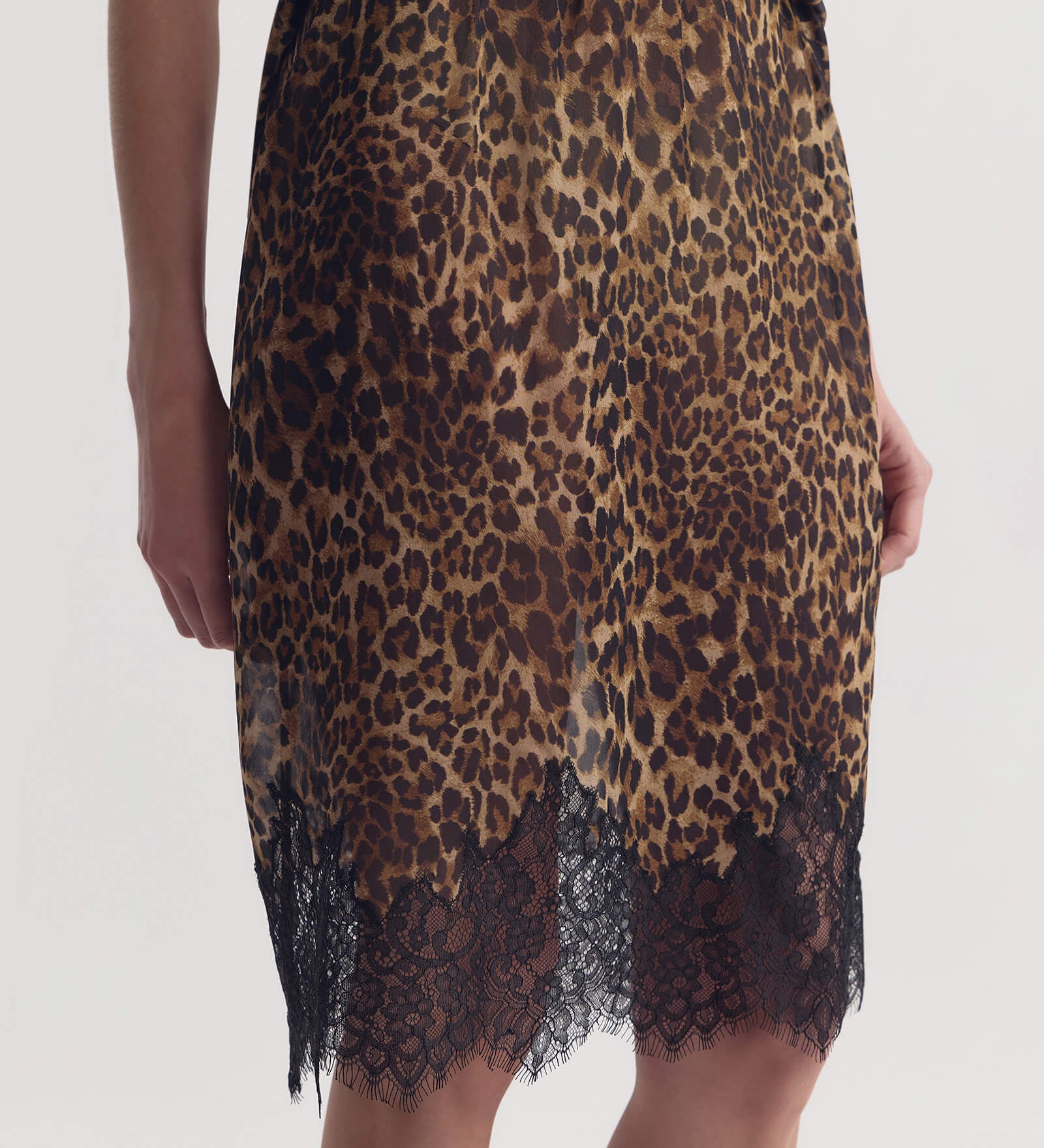Nili Lotan - THEA LACE SILK SKIRT