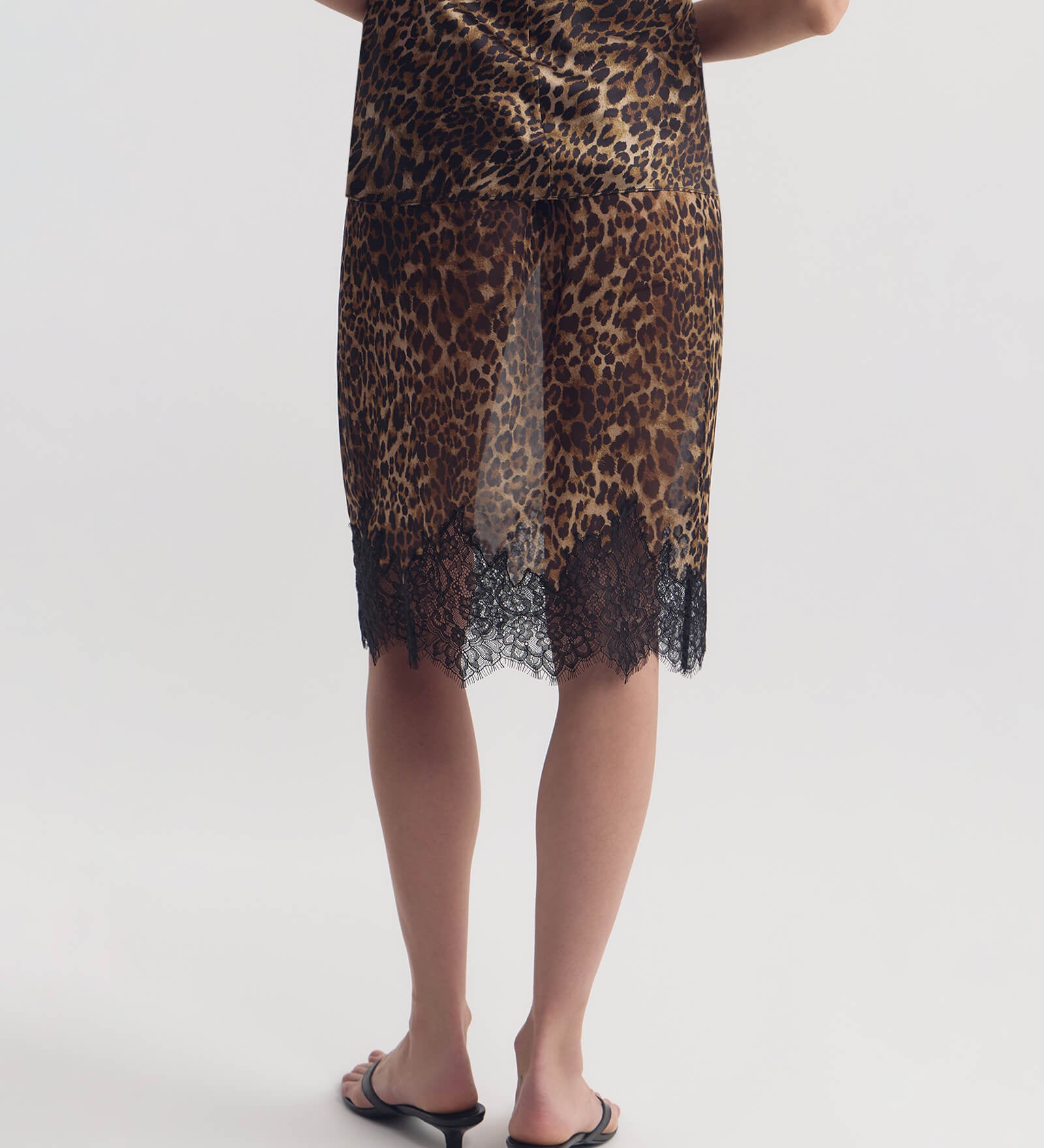 Nili Lotan - THEA LACE SILK SKIRT