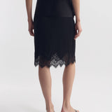 Nili Lotan - THEA LACE SILK SKIRT