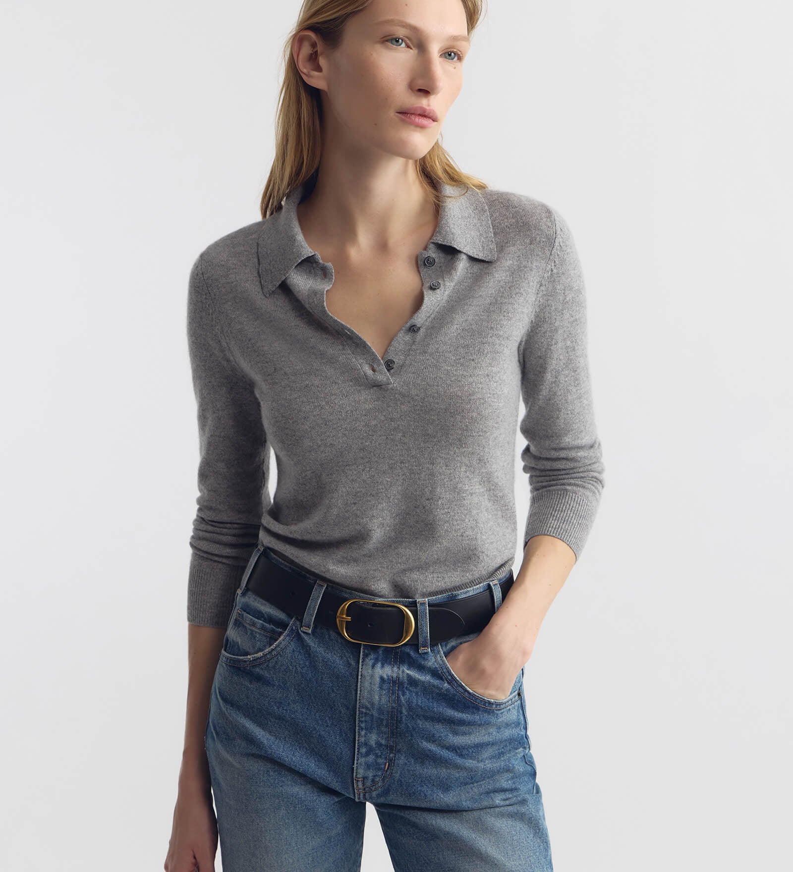 Nili Lotan - PRESCOTT SWEATER CASHMERE POLO