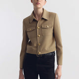 Nili Lotan - EDNA CROPPED WOOL JACKET