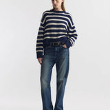 Nili Lotan - ANISA STRIPE CASHMERE SWEATER
