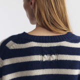 Nili Lotan - ANISA STRIPE CASHMERE SWEATER