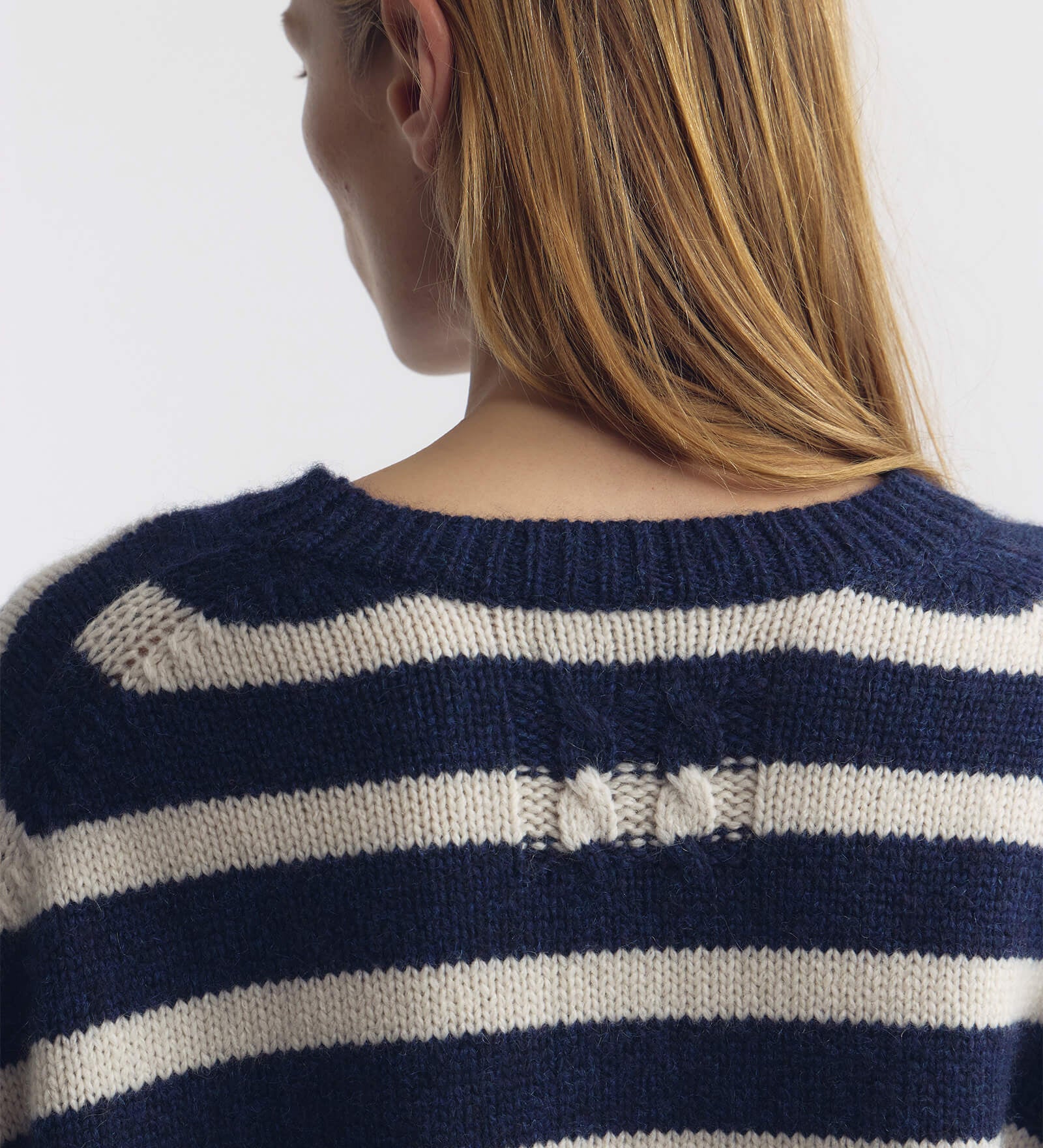 Nili Lotan - ANISA STRIPE CASHMERE SWEATER