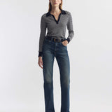 Nili Lotan - PRESCOTT STRIPE CASHMERE POLO