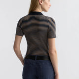 Nili Lotan - GEMMATTA STRIPE POLO