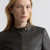 Nili Lotan - NICO SHRUNKEN LEATHER JACKET