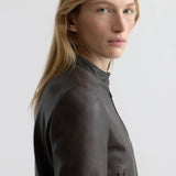 Nili Lotan - NICO SHRUNKEN LEATHER JACKET