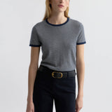 Nili Lotan - LINKA STRIPE CASHMERE SWEATER