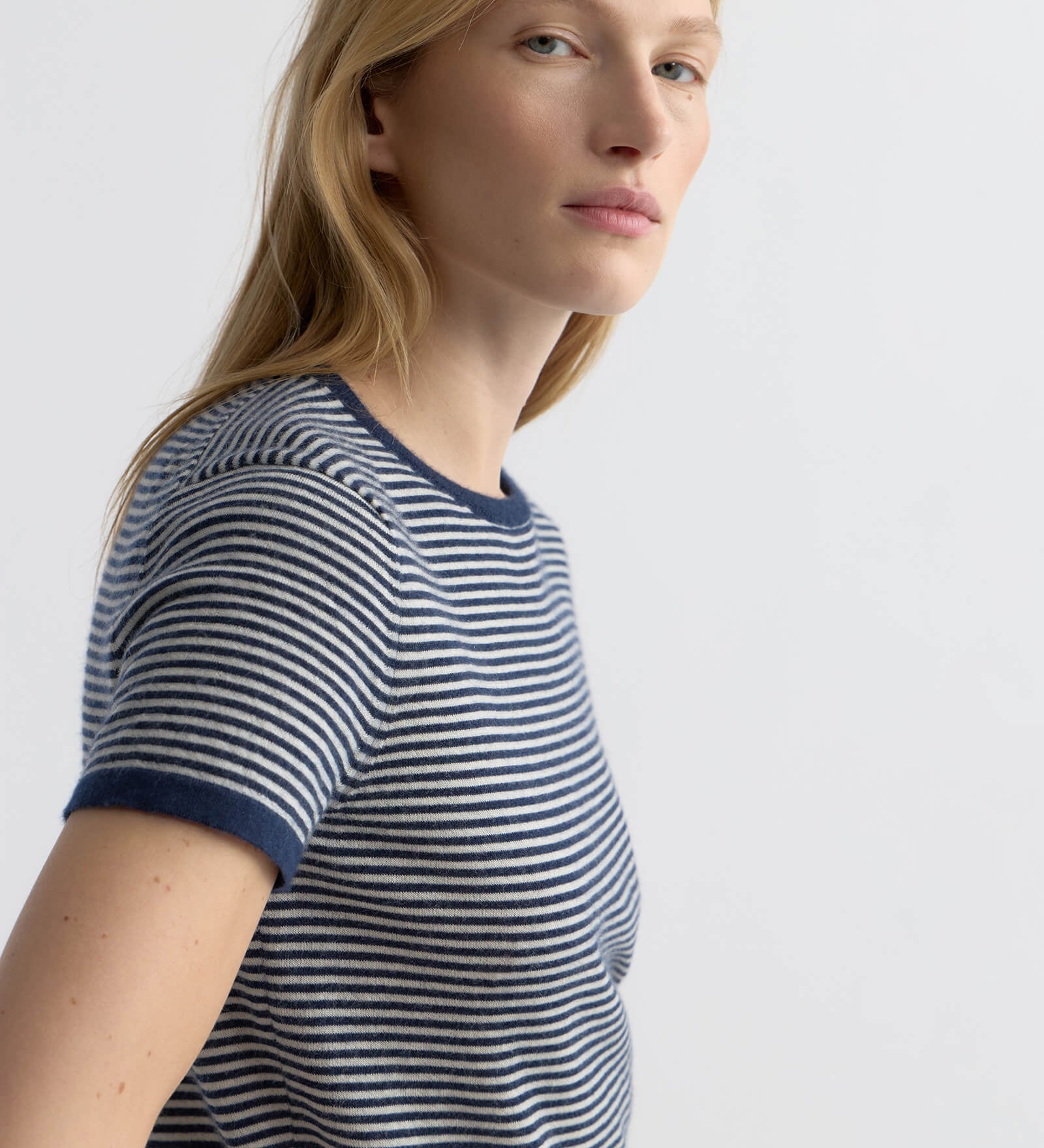 Nili Lotan - LINKA STRIPE CASHMERE SWEATER