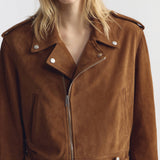 Nili Lotan - EVEL BIKER SUEDE JACKET