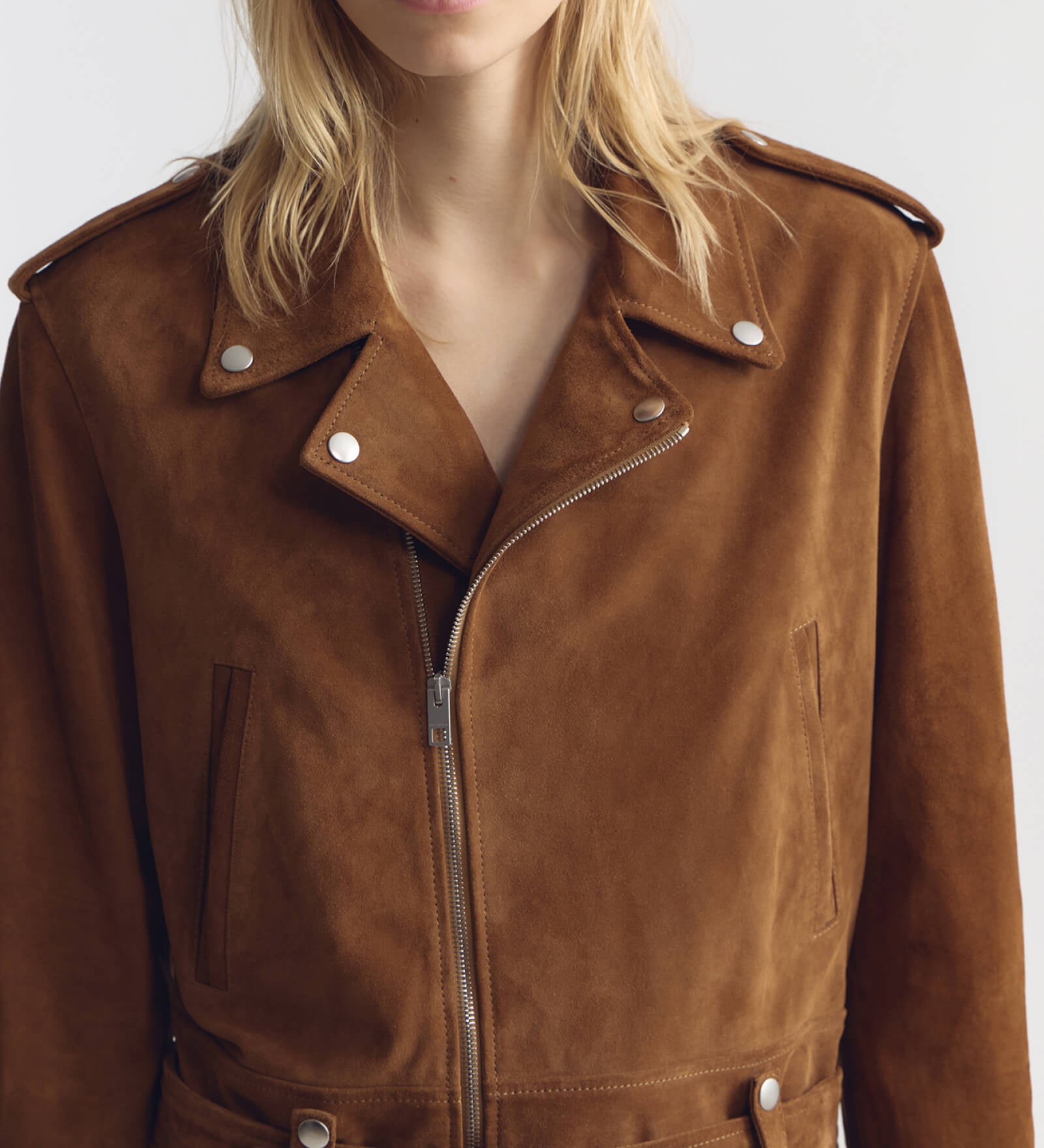 Nili Lotan - EVEL BIKER SUEDE JACKET