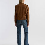 Nili Lotan - EVEL BIKER SUEDE JACKET