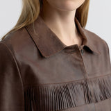 Nili Lotan - LAZARE FRINGE LEATHER JACKET