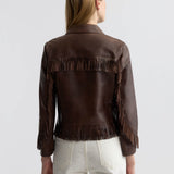 Nili Lotan - LAZARE FRINGE LEATHER JACKET