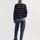 Nili Lotan - GALVEZ STRIPE CASHMERE POLO
