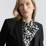 Nili Lotan - HEART SILK TWILL SCARF
