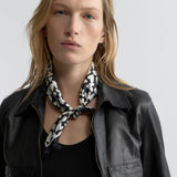 Nili Lotan - HEART SILK TWILL SCARF