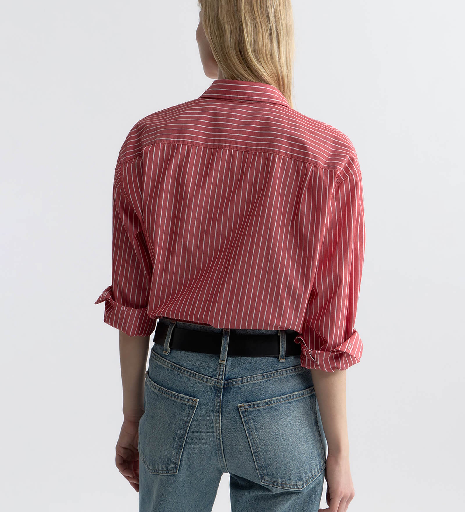 Nili Lotan - YORKE STRIPED COTTON SHIRT