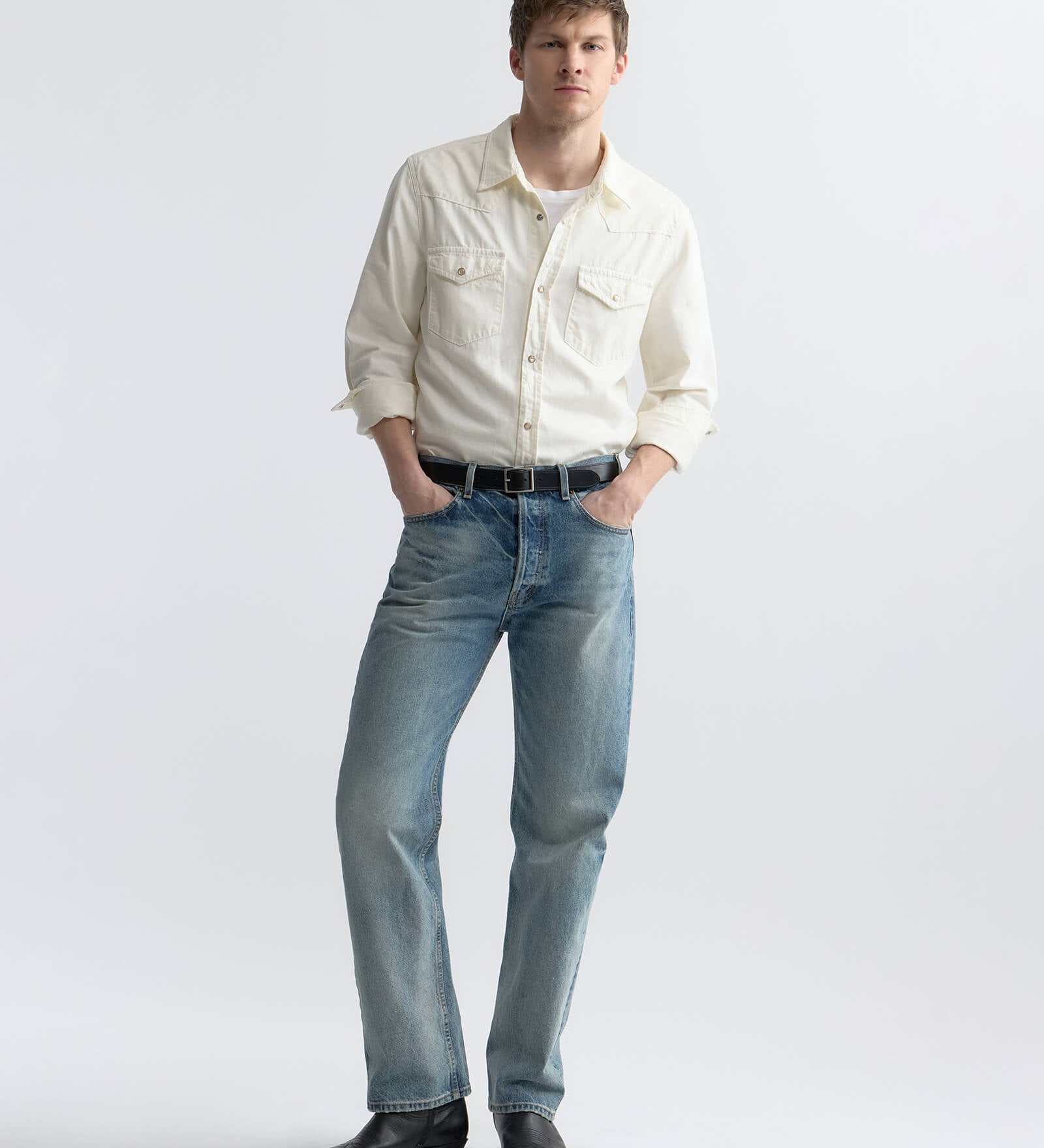 Nili Lotan - TRAVIS DENIM SHIRT