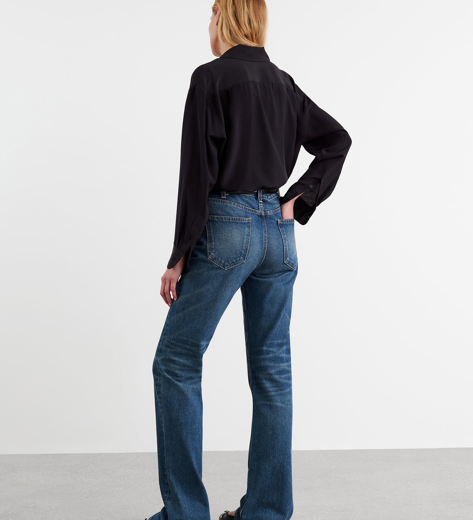 Nili Lotan - JULIEN SILK BLOUSE