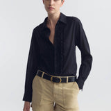 Nili Lotan - NATHAEL RUFFLE SHIRT