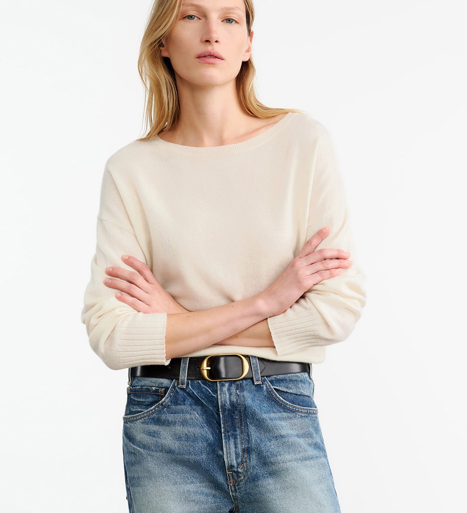 Nili Lotan - BOYFRIEND CASHMERE SWEATER